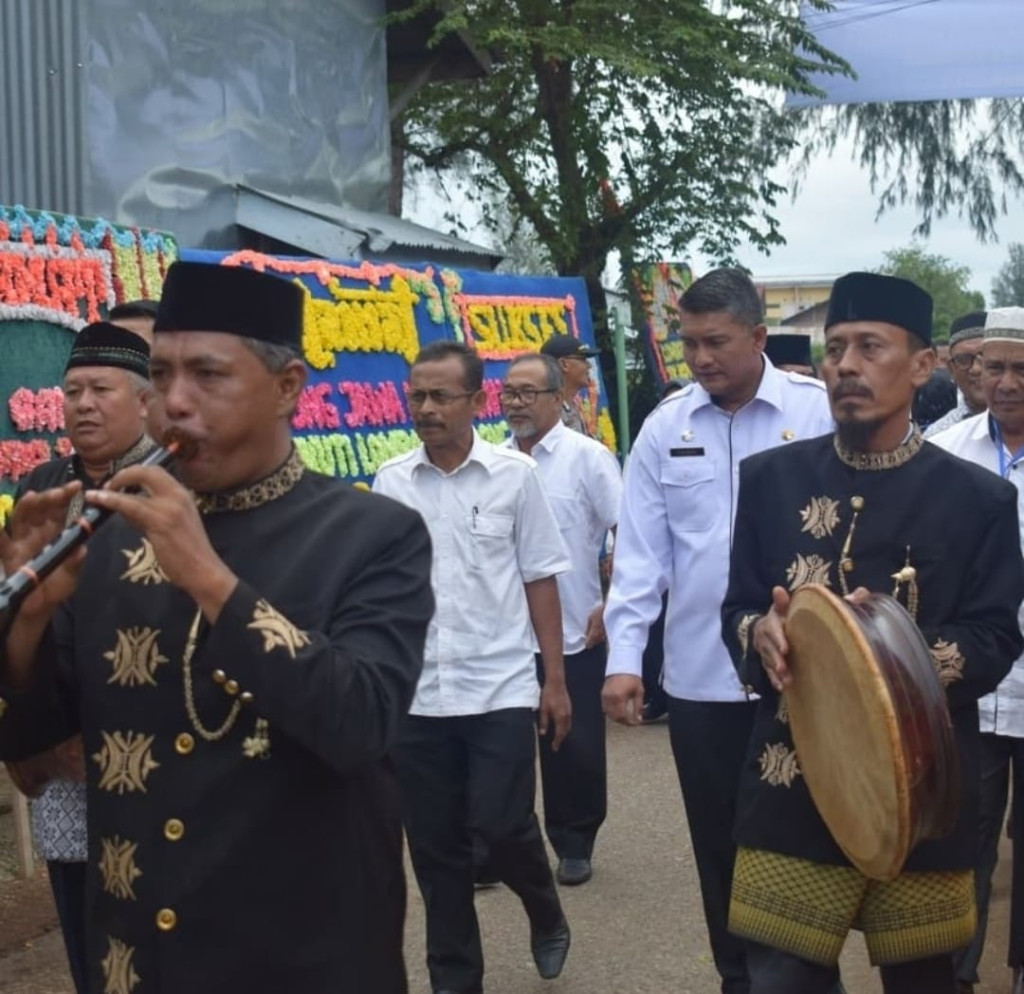 Penyambutan Team Penilai Lomba Gampong Tahun 2019. Gampong Jawa Memperoleh Juara Harapan 1.